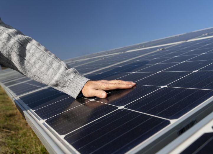 solar panel in India